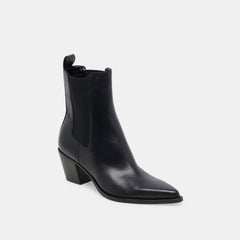 SHADIE H2O WIDE BOOTIES BLACK LEATHER
 – Dolce Vita / Dolce Vita