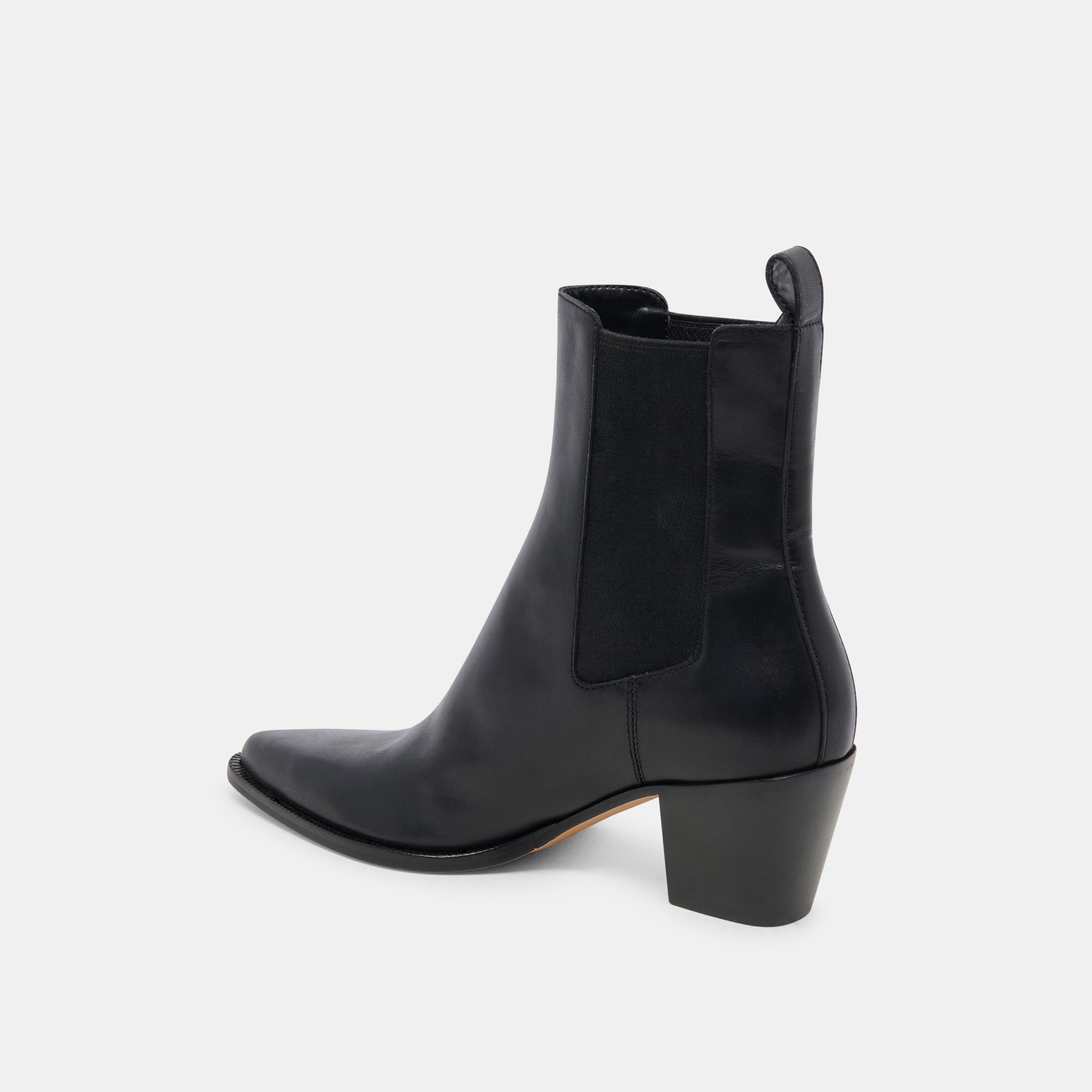 SHADIE H2O WIDE BOOTIES BLACK LEATHER
 – Dolce Vita / Dolce Vita