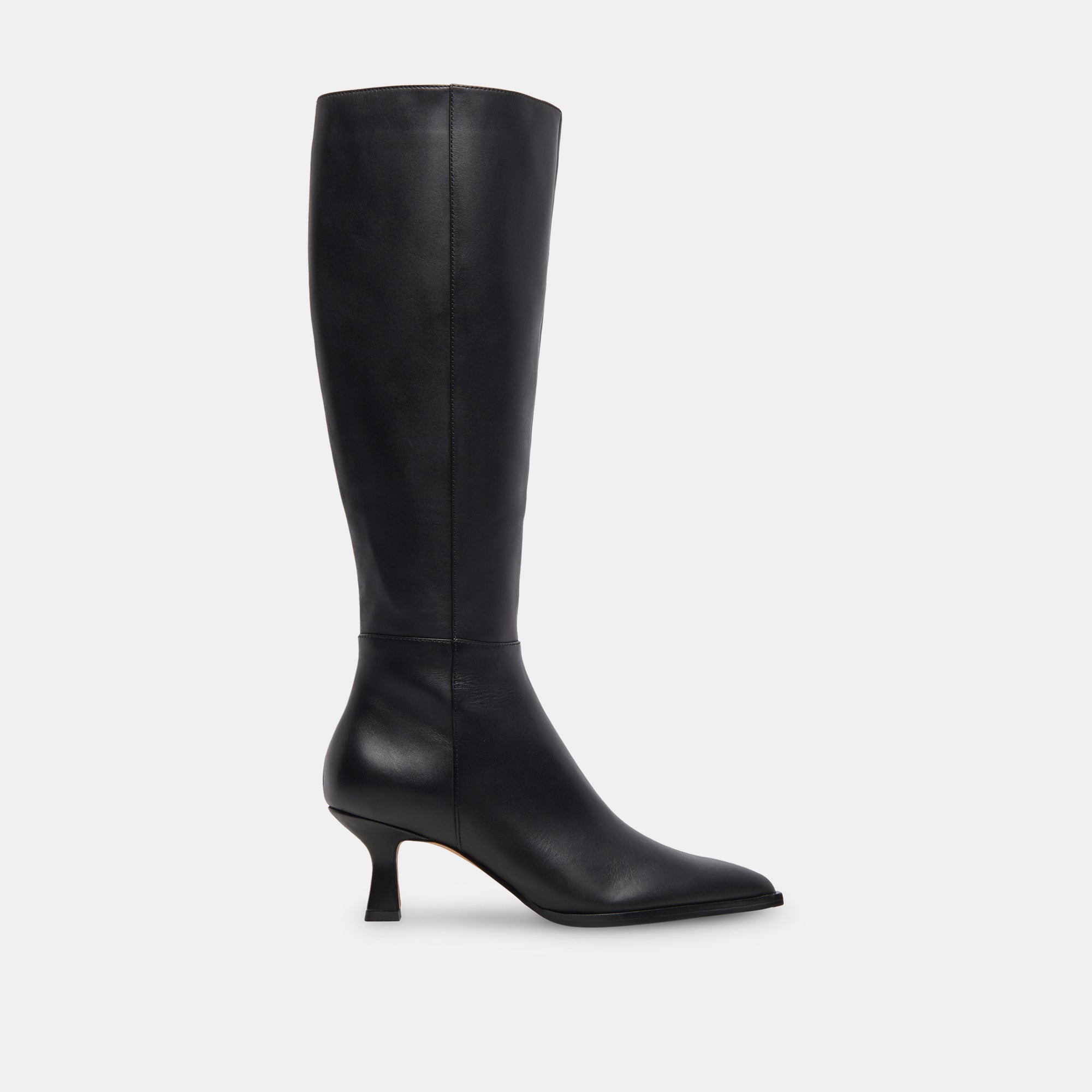 Auggie Black Leather Boots / Dolce Vita