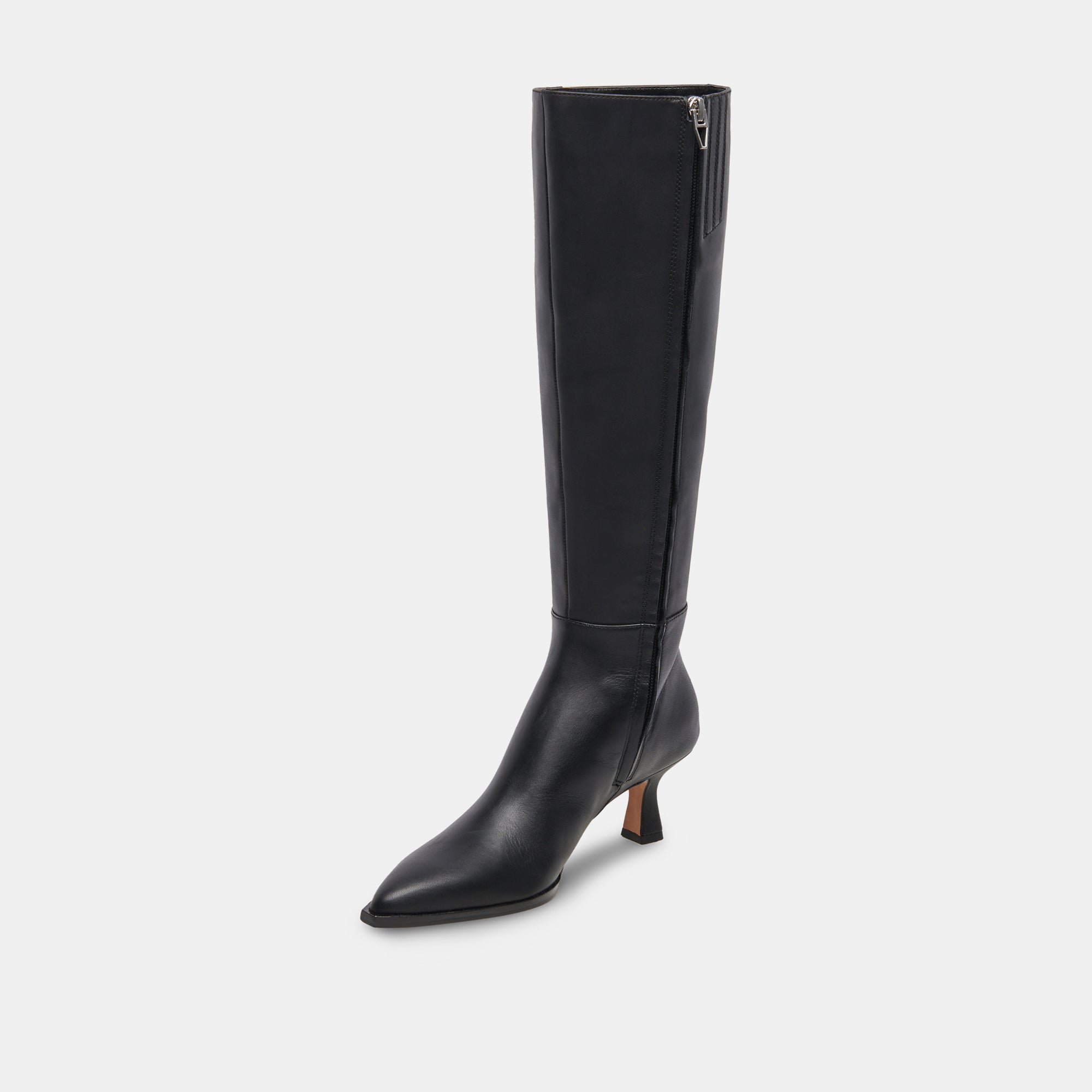 Auggie Black Leather Boots / Dolce Vita