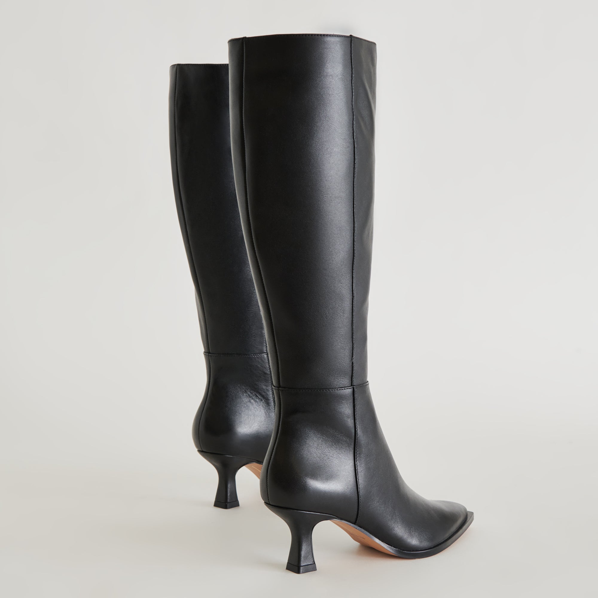 Auggie Black Leather Boots / Dolce Vita