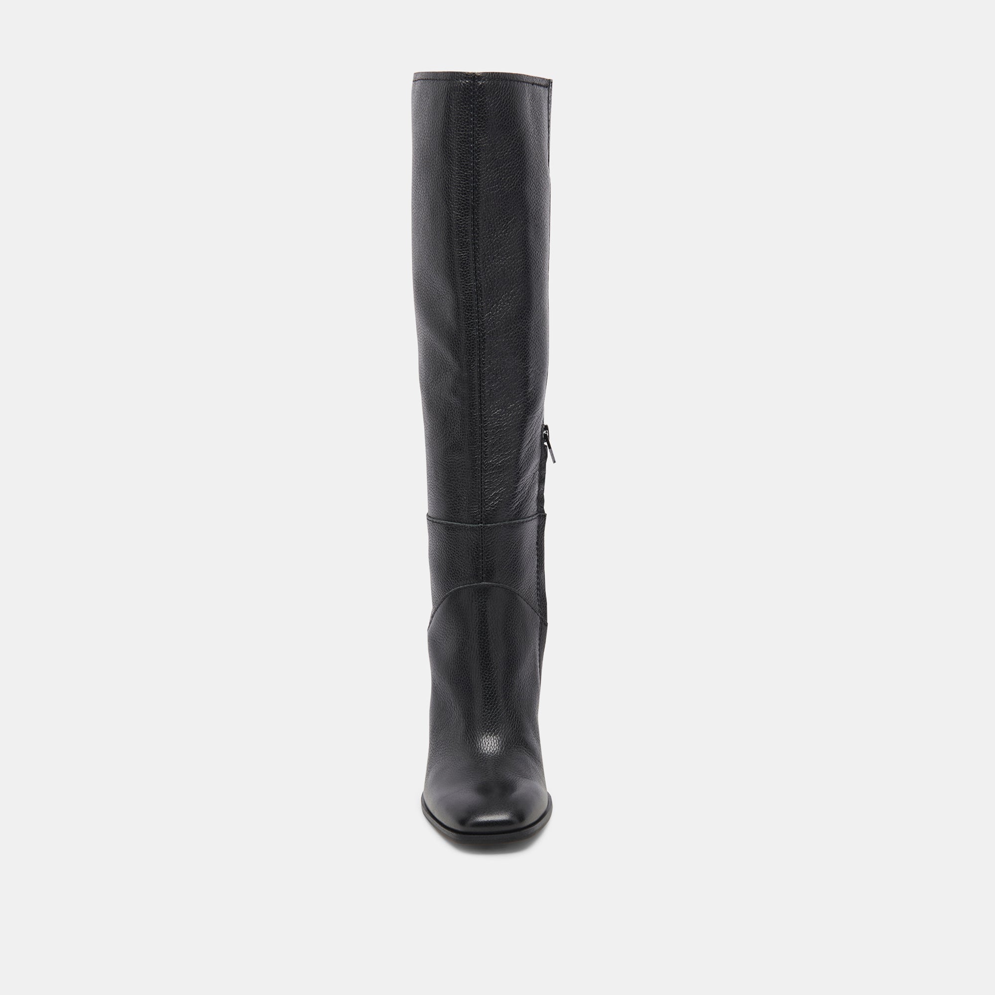 Fynn Boots Onyx Leather | Knee-High Onyx Leather Boots
 – Dolce Vita / Dolce Vita