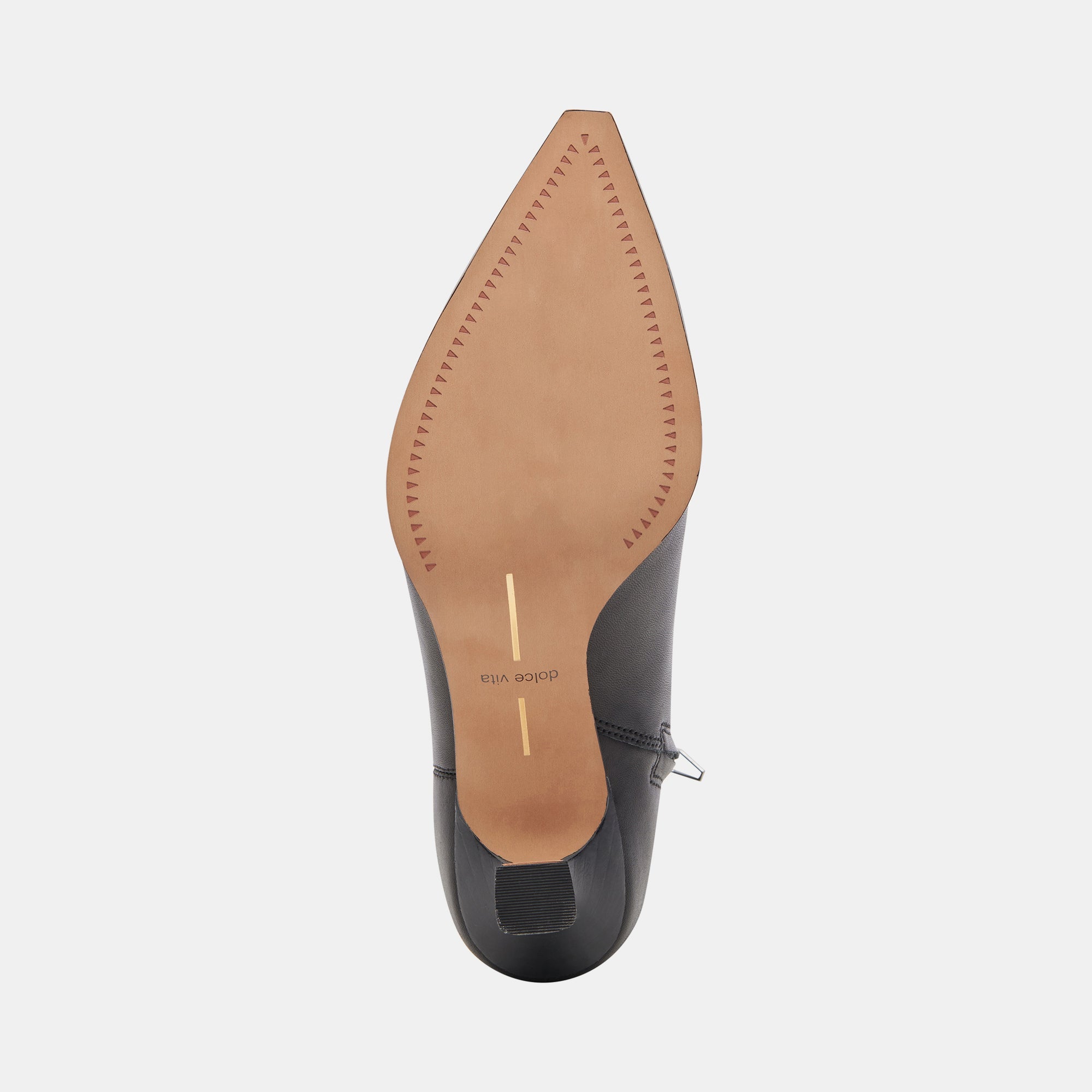 Arya Black Leather Boots / Dolce Vita