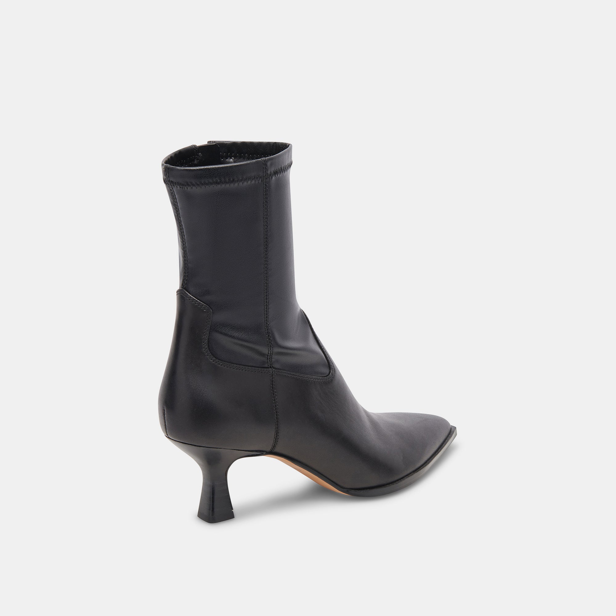 Arya Black Leather Boots / Dolce Vita