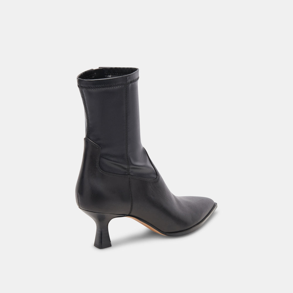 Arya Black Leather Boots / Dolce Vita