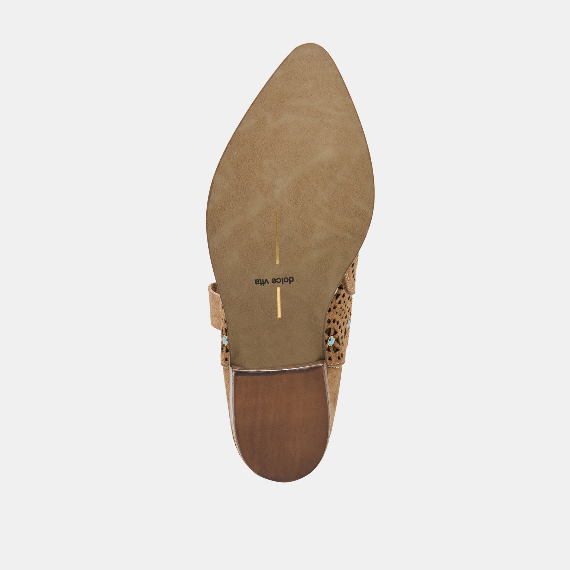 Oakly Mushroom Suede Booties / Dolce Vita