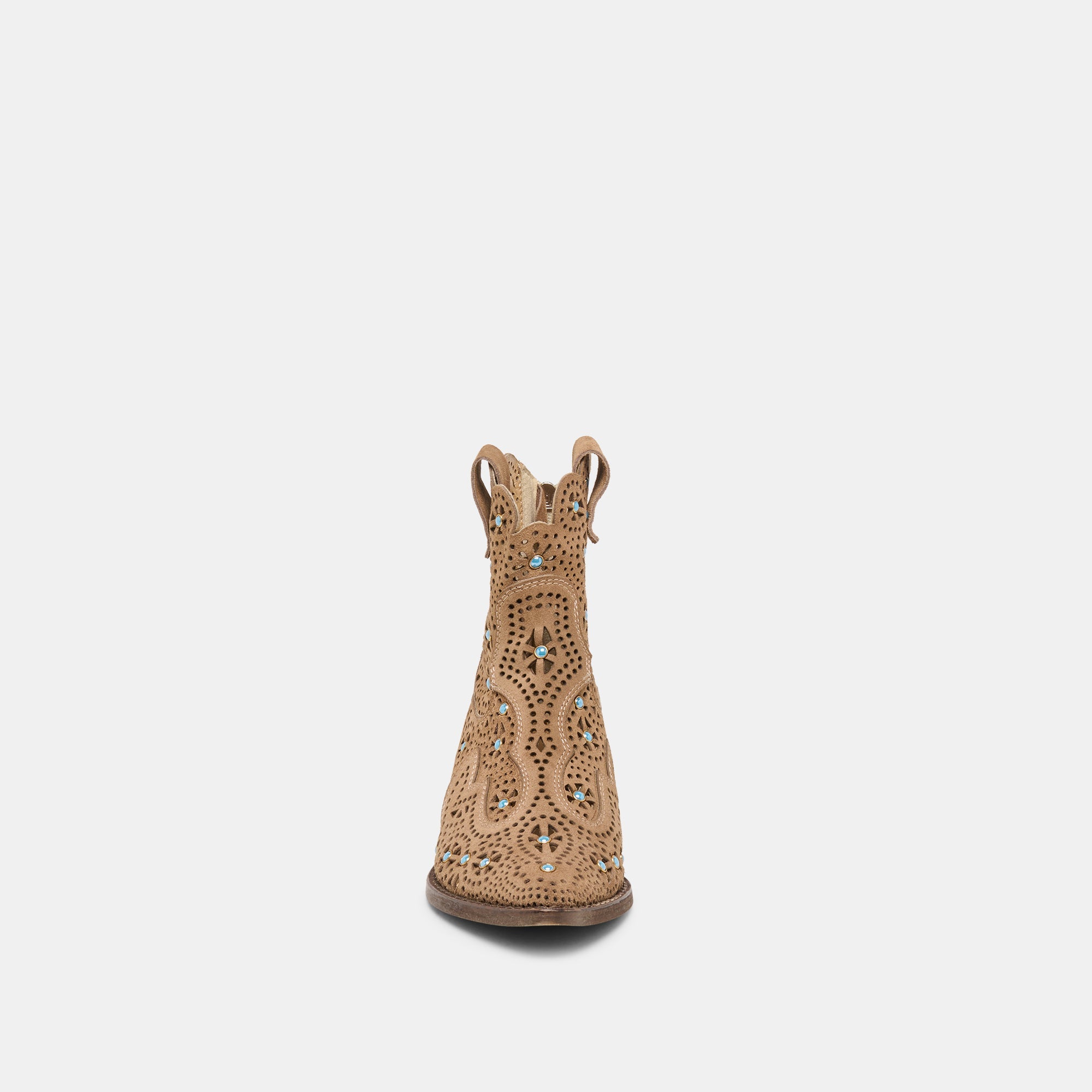 Oakly Mushroom Suede Booties / Dolce Vita