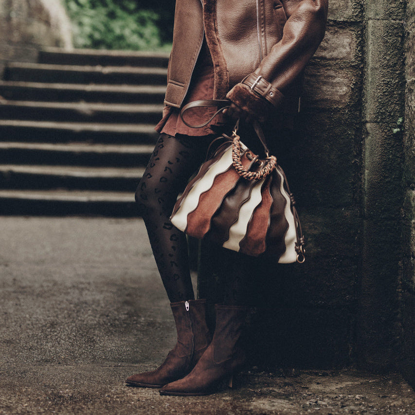Arya Boots | Dark Brown Stella Suede Boots by Dolce Vita / Dolce Vita