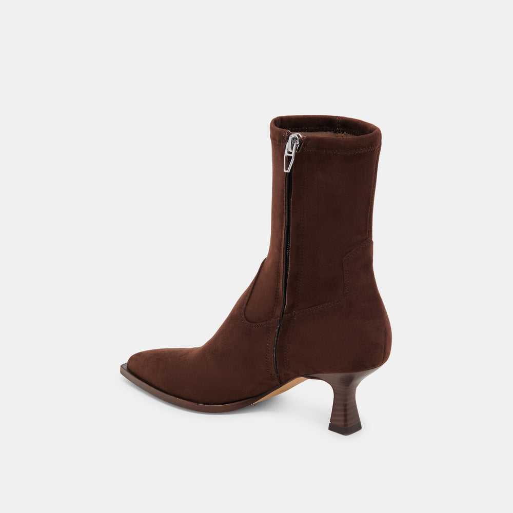 Arya Boots | Dark Brown Stella Suede Boots by Dolce Vita / Dolce Vita