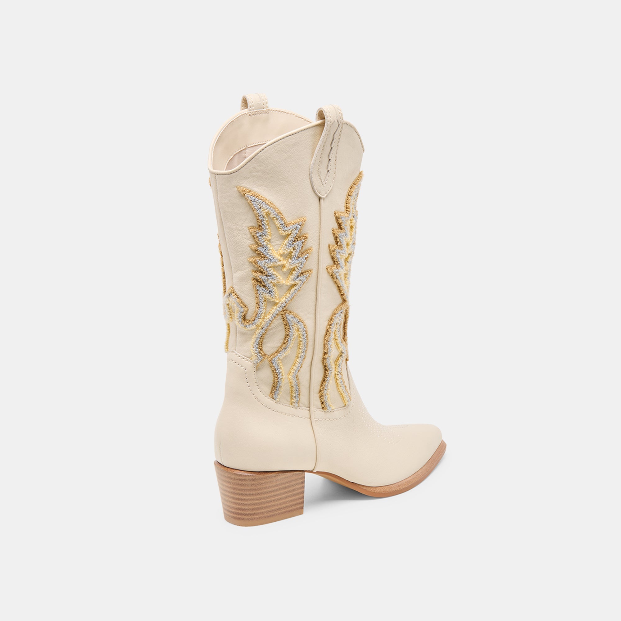 Vila Ivory Leather Boots / Dolce Vita