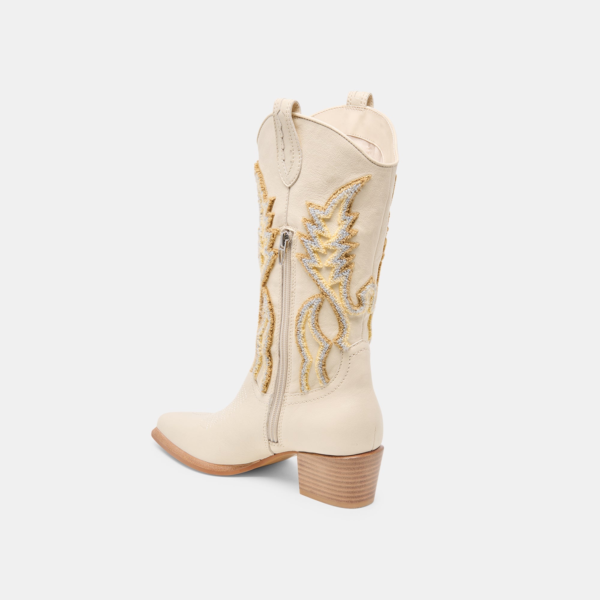 Vila Ivory Leather Boots / Dolce Vita