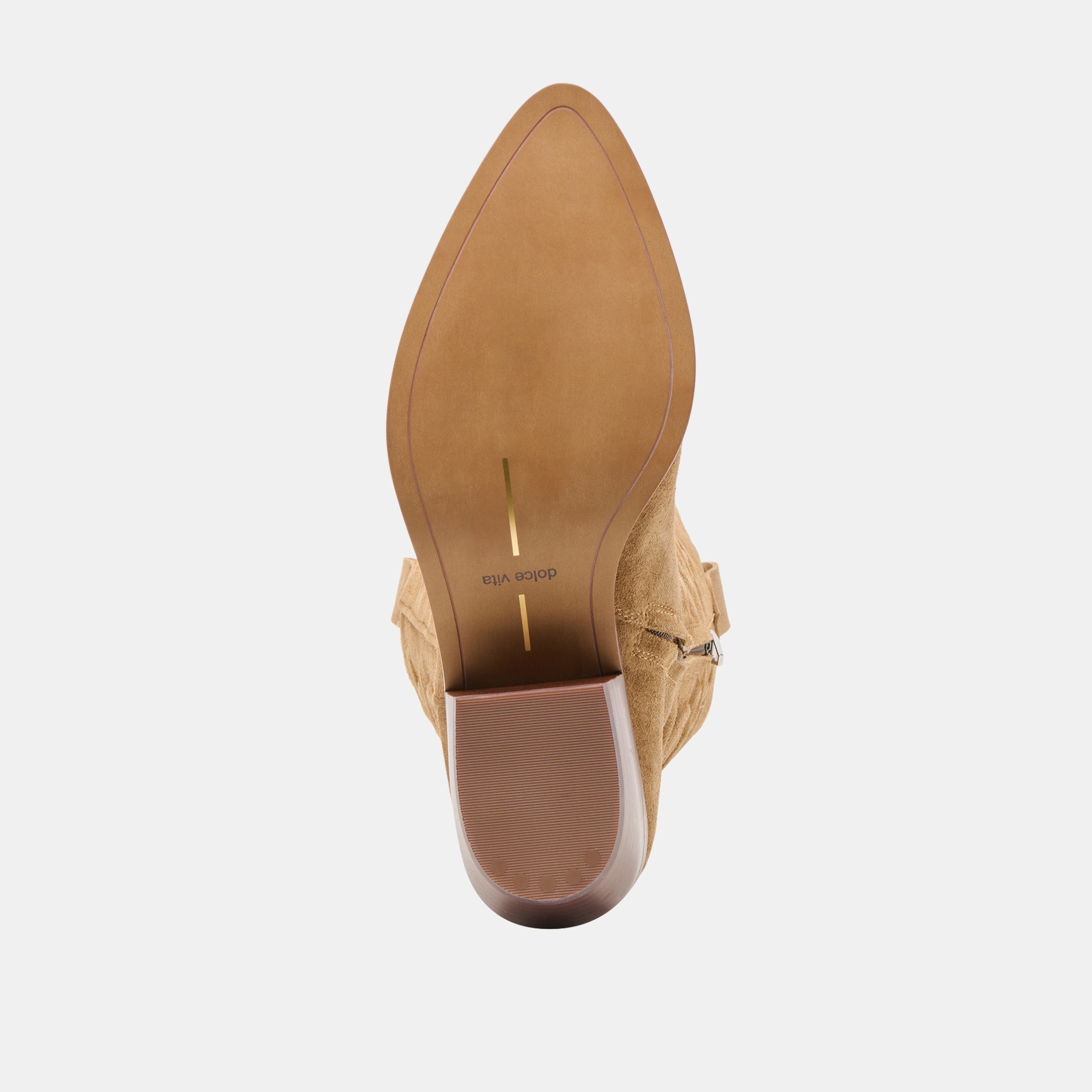 Mirla Lt Brown Suede Boots / Dolce Vita