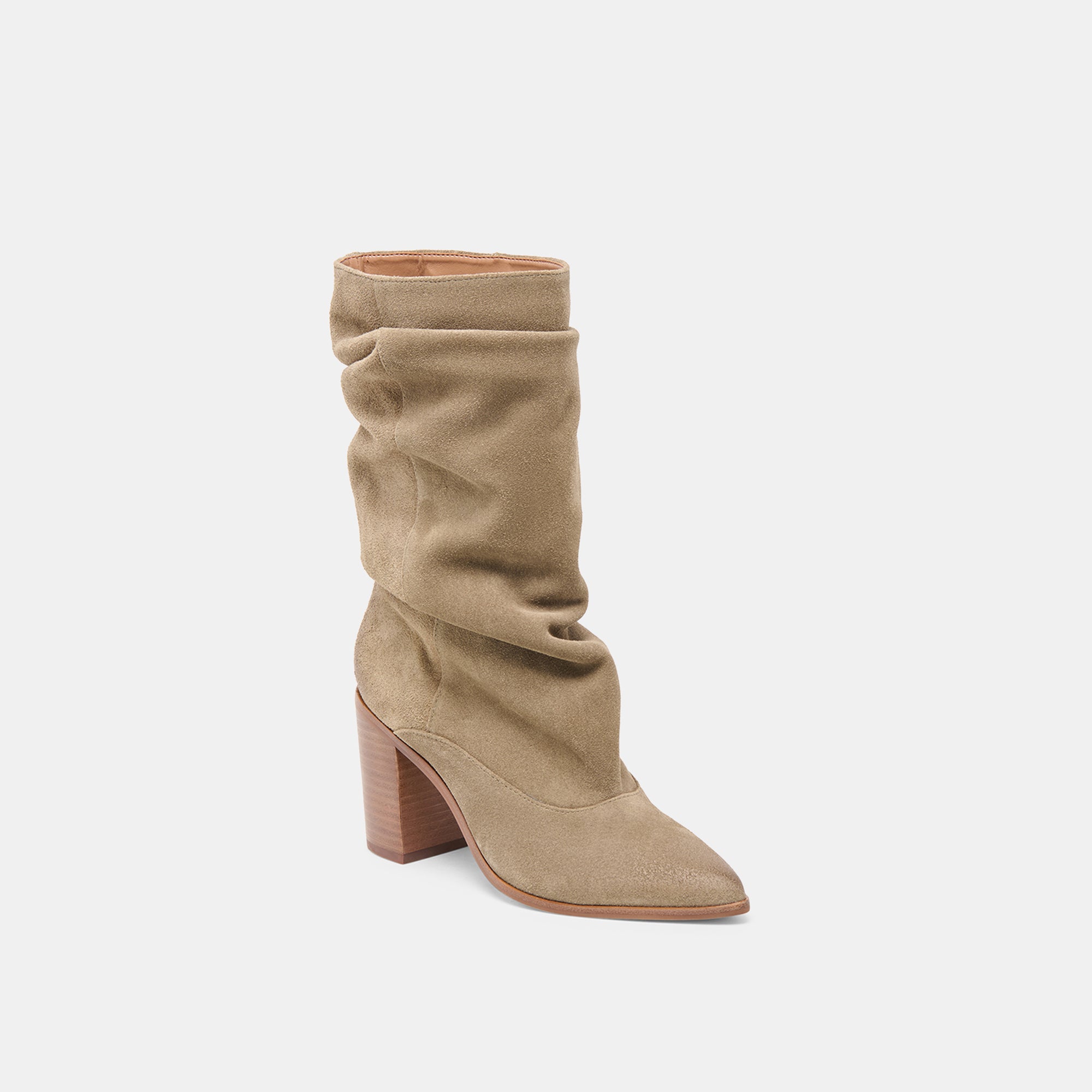 Talina Olive Suede Boots / Dolce Vita