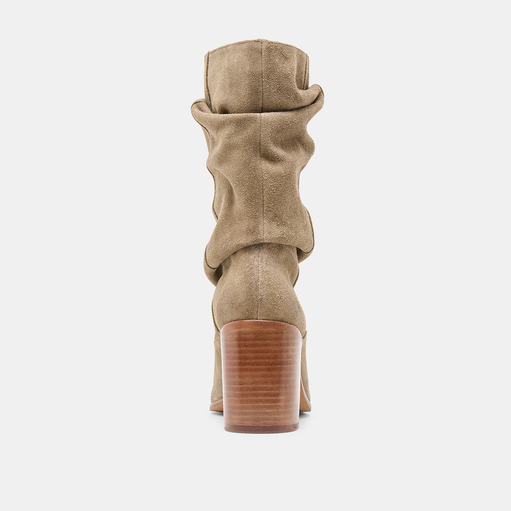 Talina Olive Suede Boots / Dolce Vita