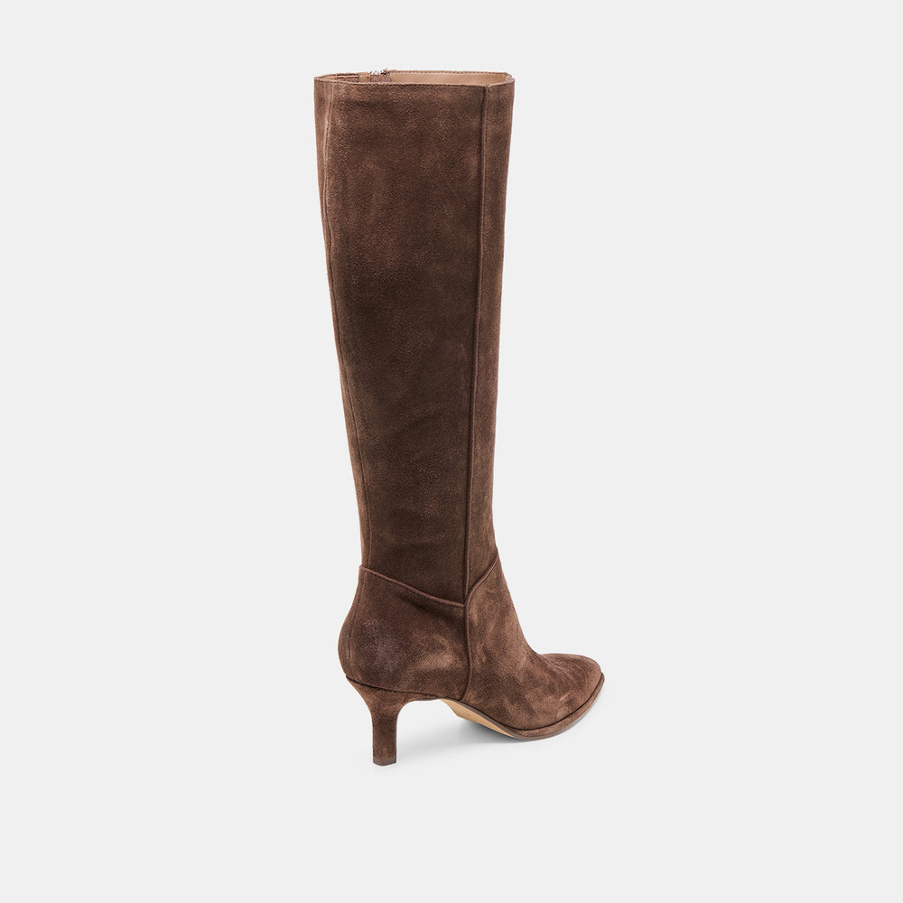 Aldy Dk Brown Suede Boots / Dolce Vita