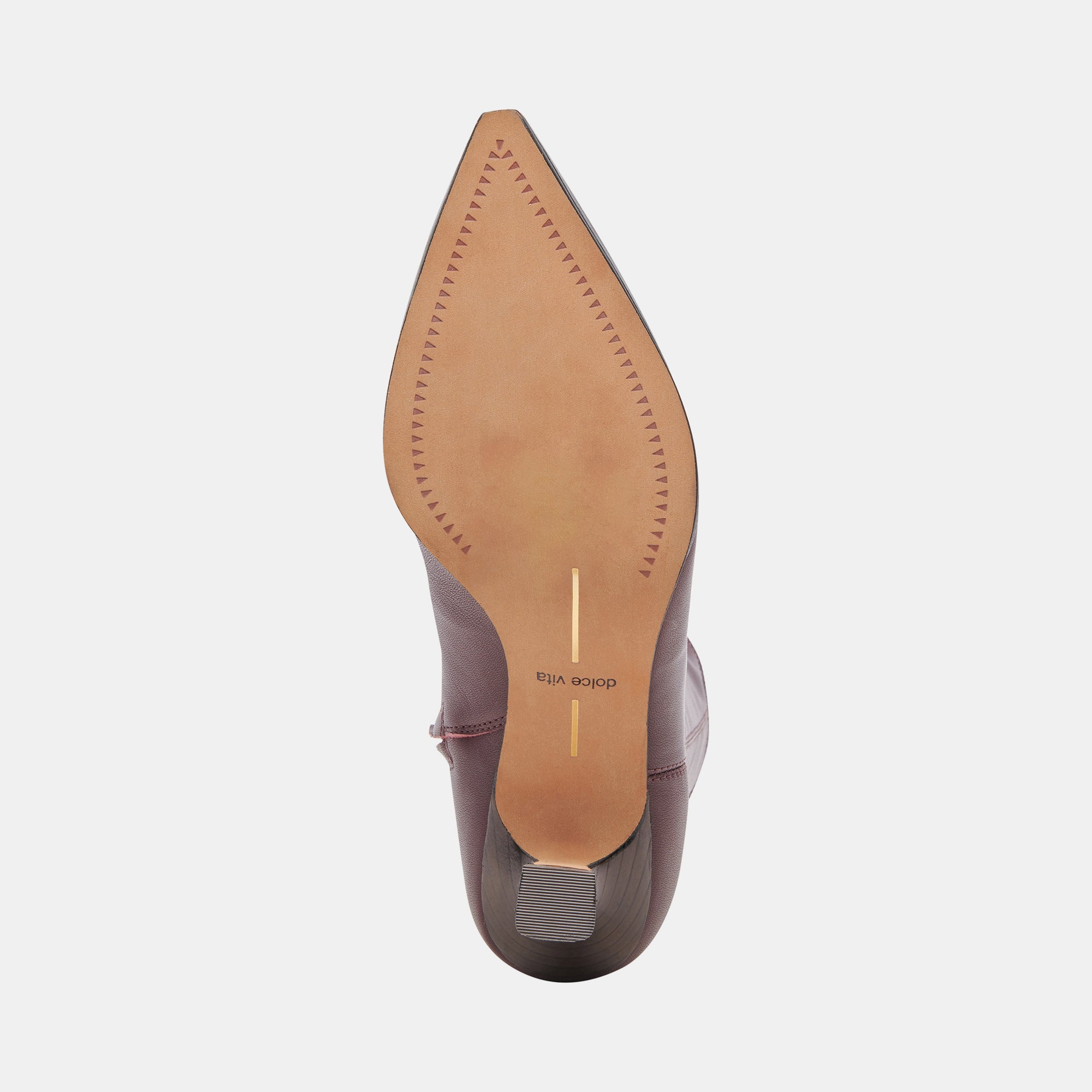 Arya Wine Leather Boots | Rich Leather Wine Boots with Skinny Heel
 – Dolce Vita / Dolce Vita