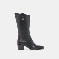 Vern Black Leather Boots / Dolce Vita