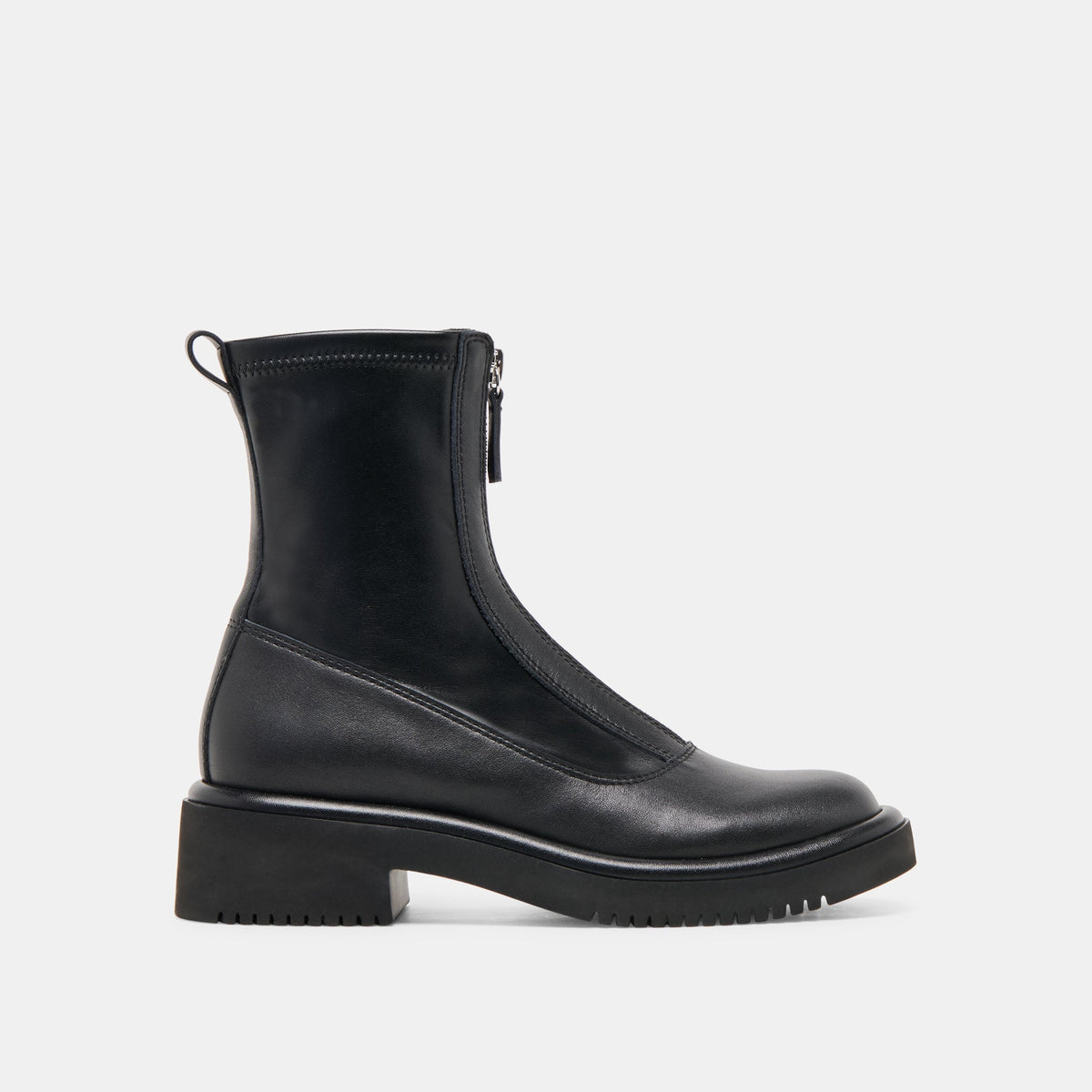 Shante Black Leather Boots / Dolce Vita