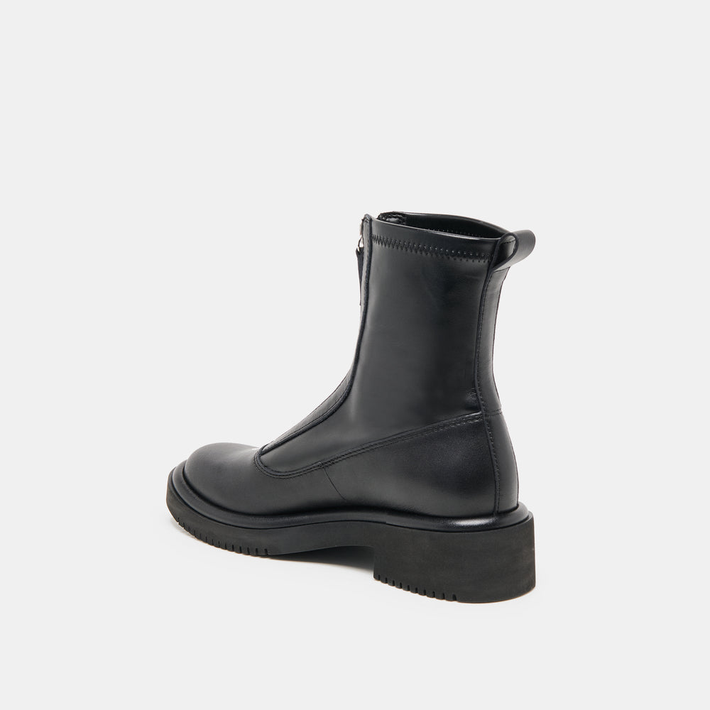 Shante Black Leather Boots / Dolce Vita