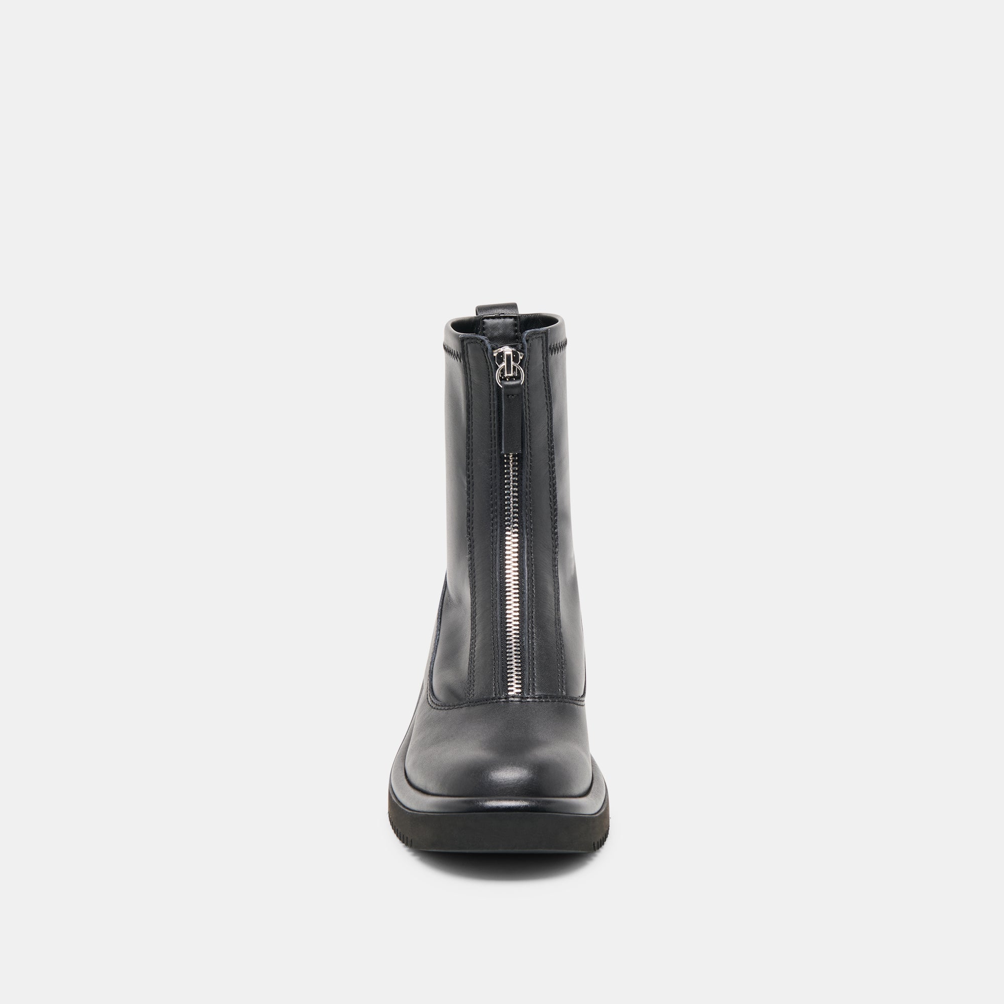 Shante Black Leather Boots / Dolce Vita