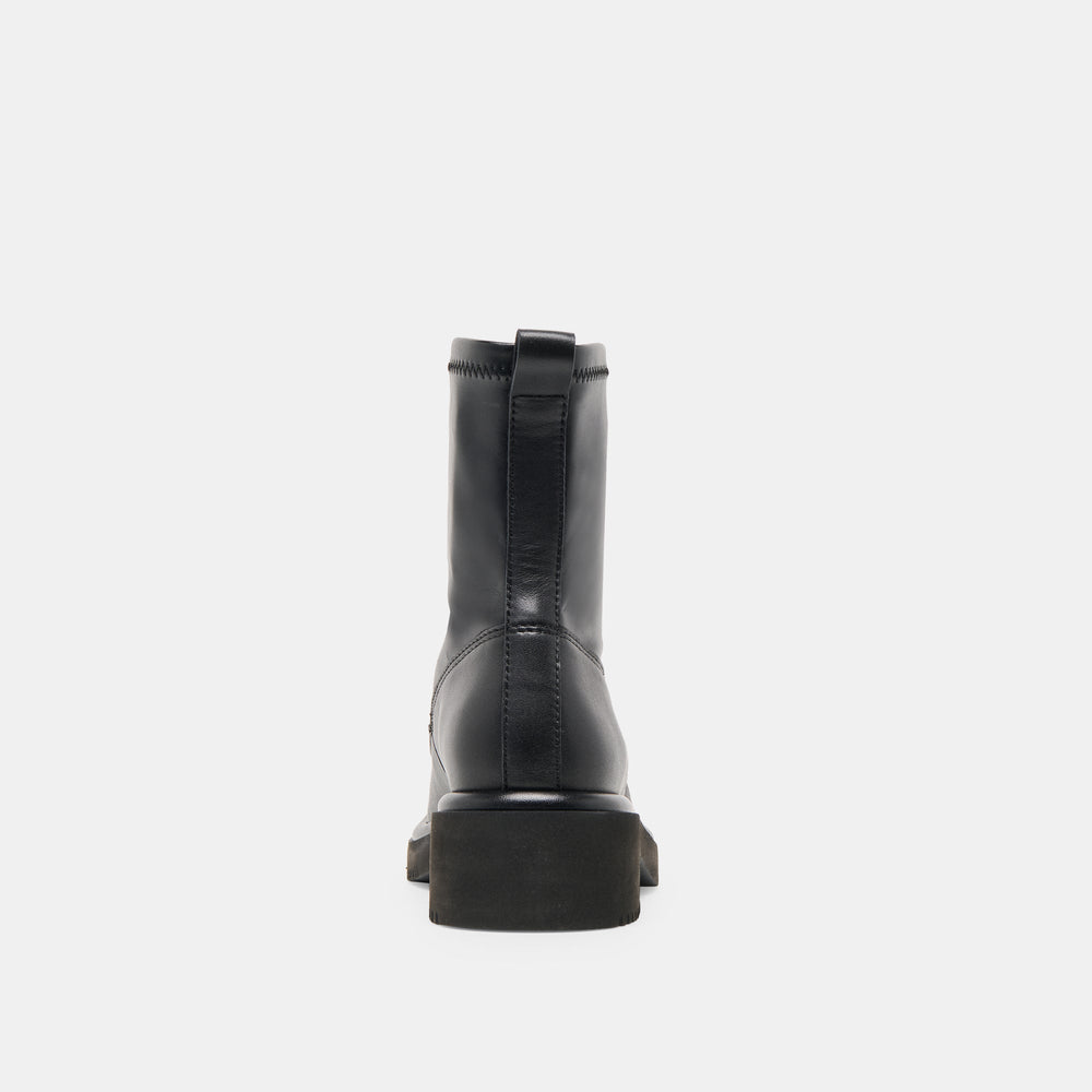 Shante Black Leather Boots / Dolce Vita
