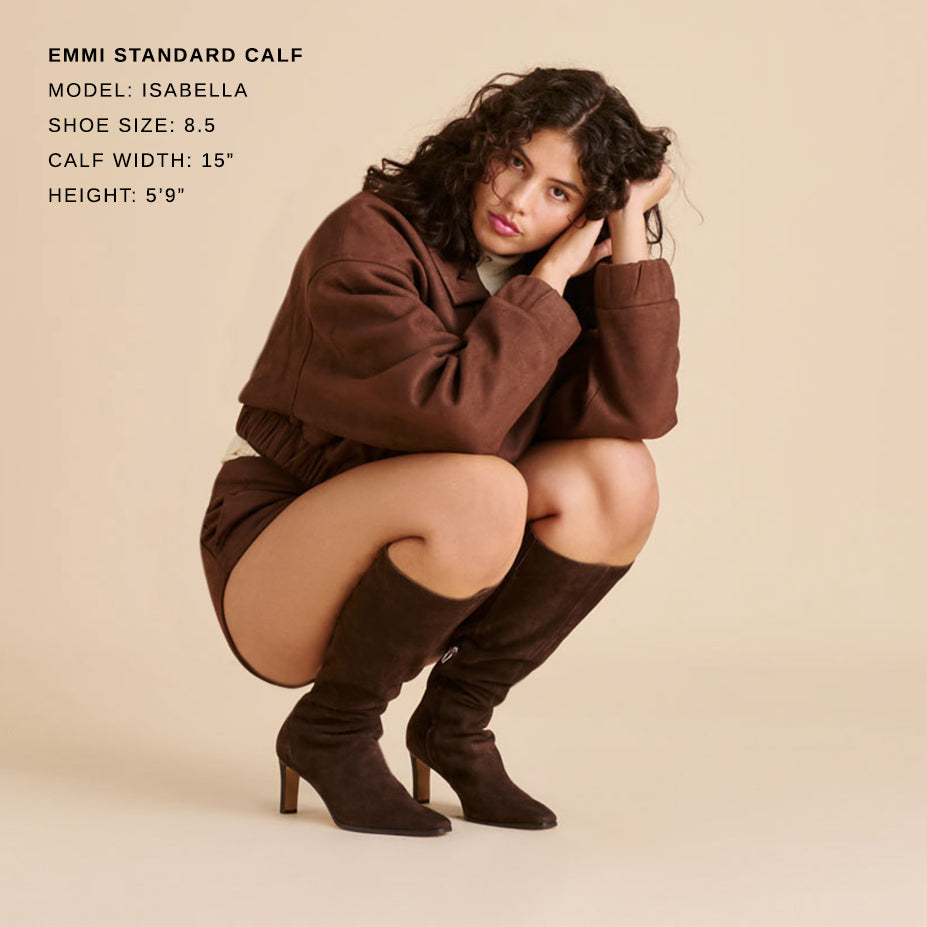 Emmi Dk Brown Suede Boots / Dolce Vita