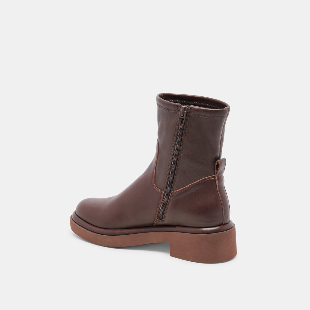 Simaya H2O Waterproof Mahogany Leather Boots / Dolce Vita