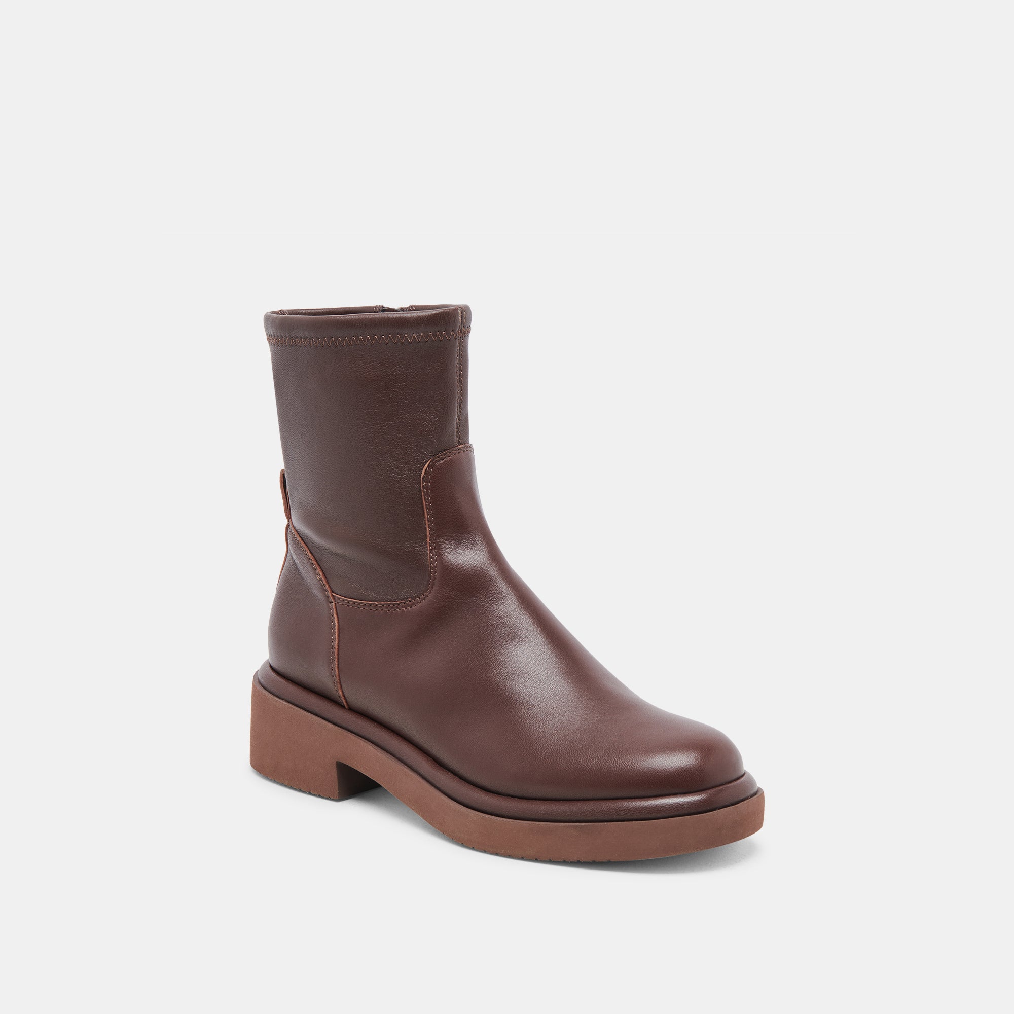 Simaya H2O Waterproof Mahogany Leather Boots / Dolce Vita