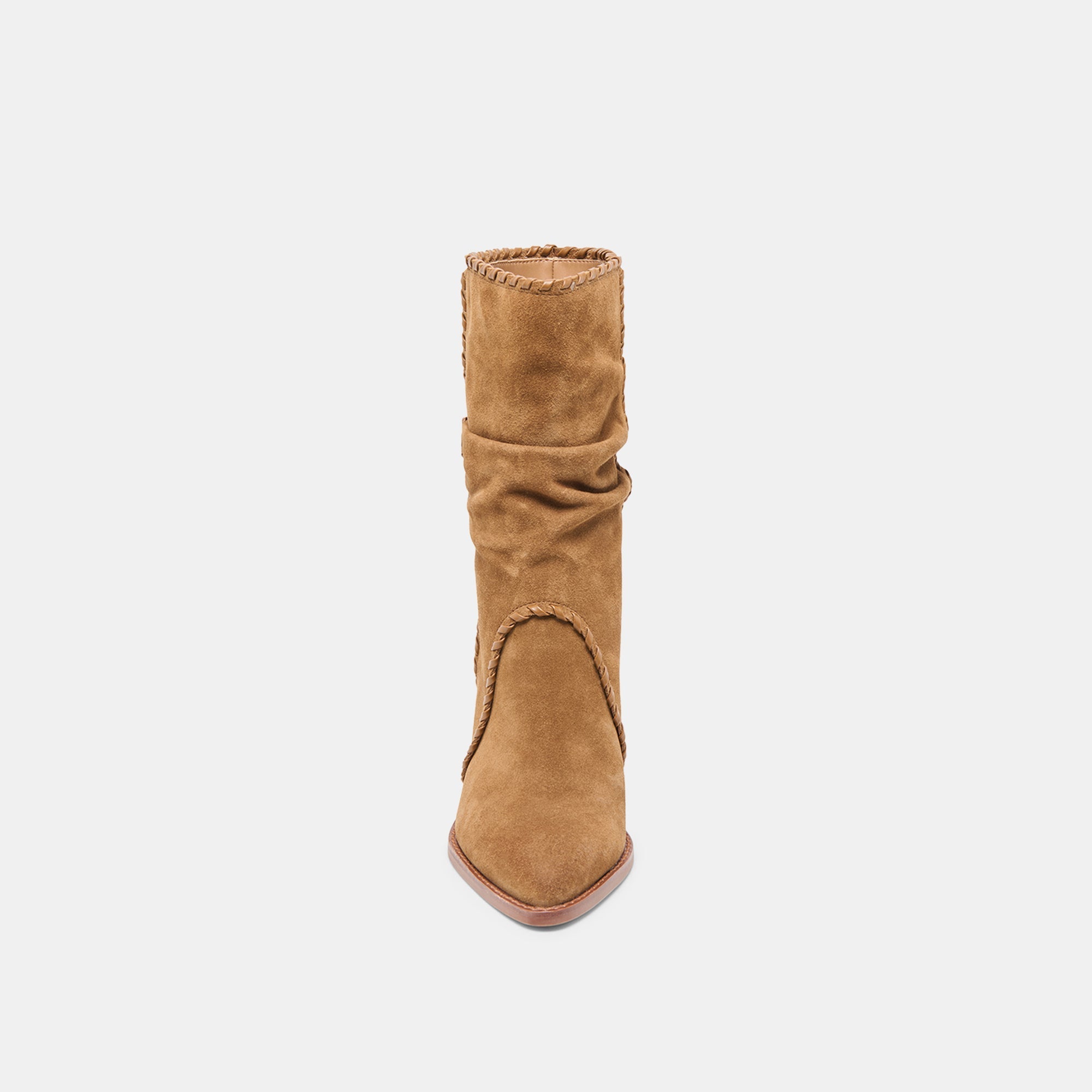 Julith Lt Brown Suede Boots / Dolce Vita