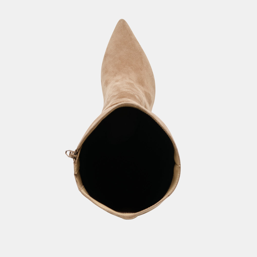 Kinzy Camel Suede Boots / Dolce Vita