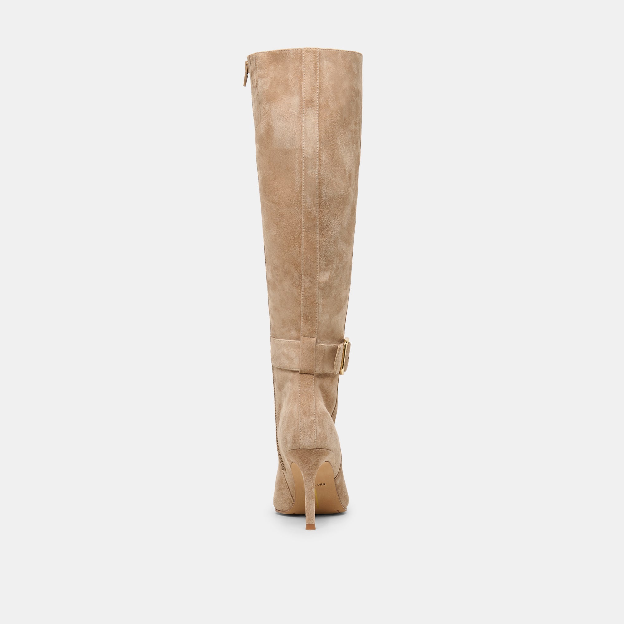 Kinzy Camel Suede Boots / Dolce Vita