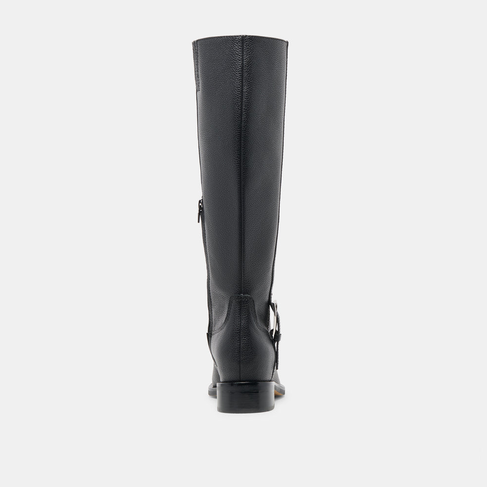 Kilian H2O Waterproof Black Leather Boots / Dolce Vita