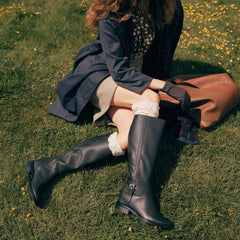 Kilian H2O Waterproof Black Leather Boots / Dolce Vita
