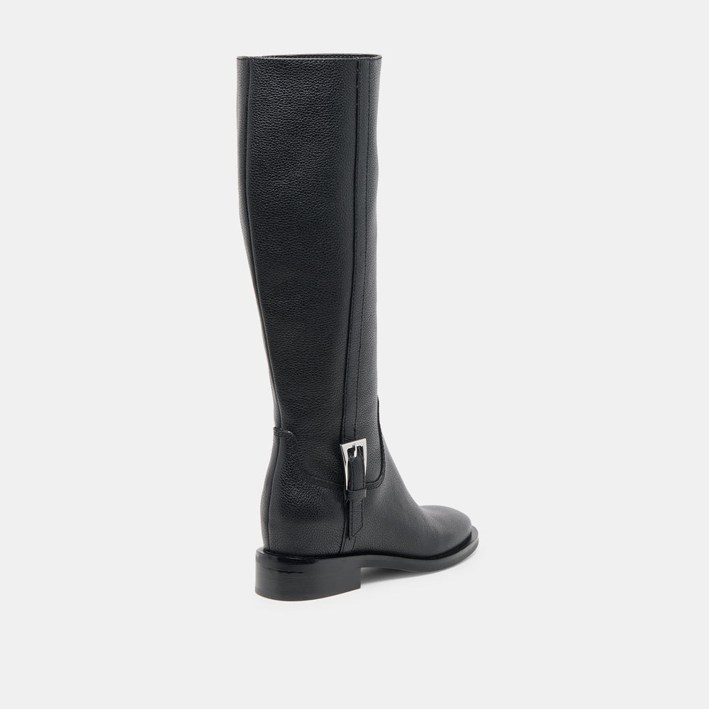 Kilian H2O Waterproof Black Leather Boots / Dolce Vita