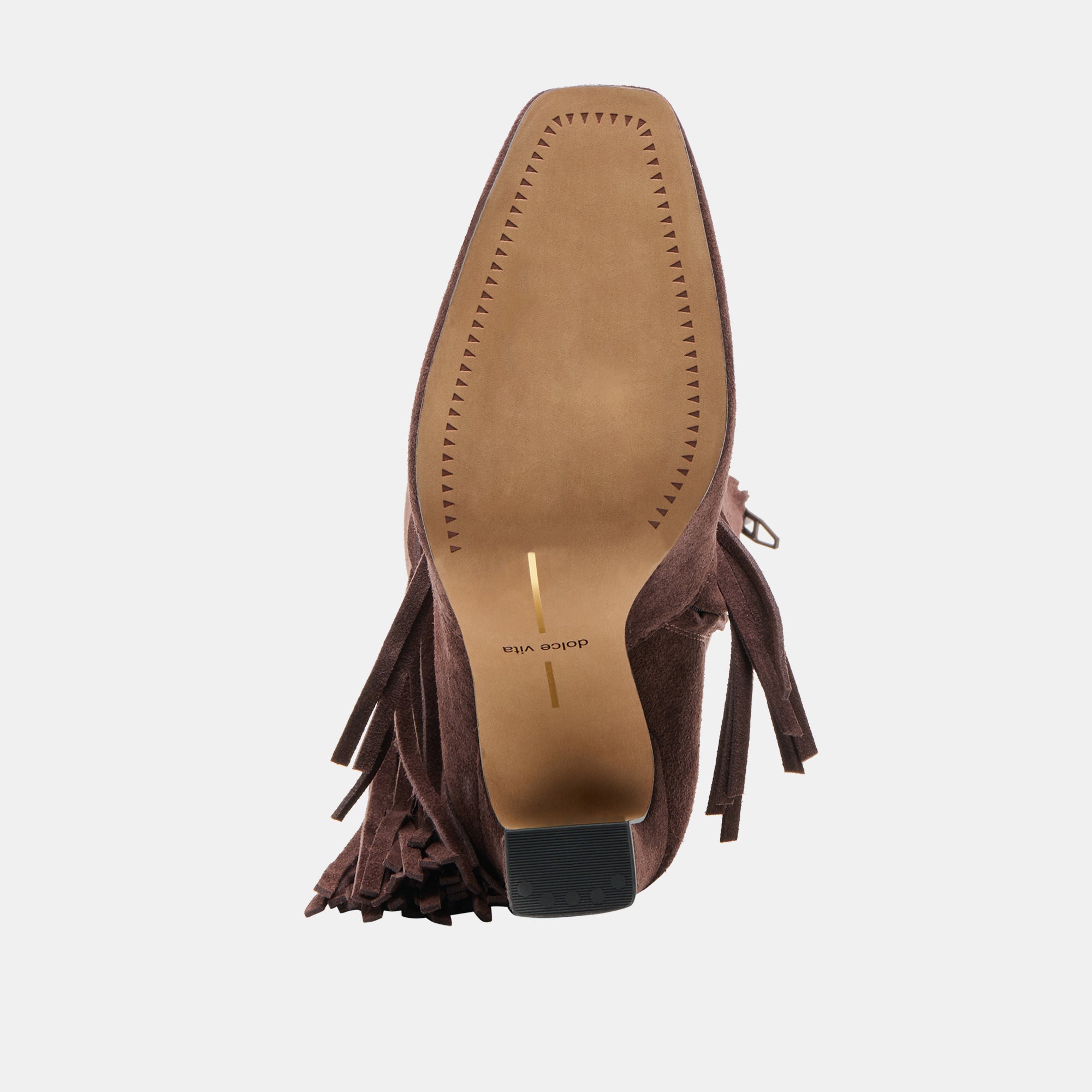 Giano Mahogany Suede Boots / Dolce Vita
