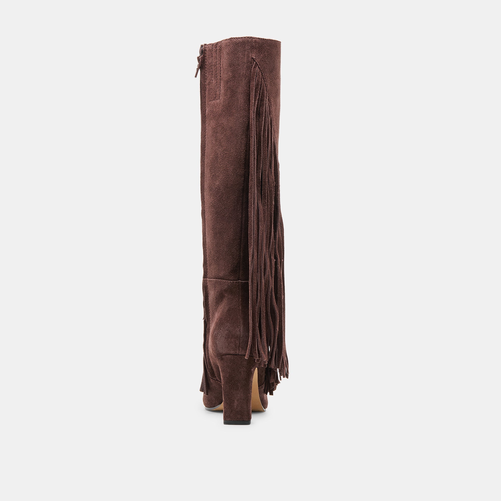 Giano Mahogany Suede Boots / Dolce Vita