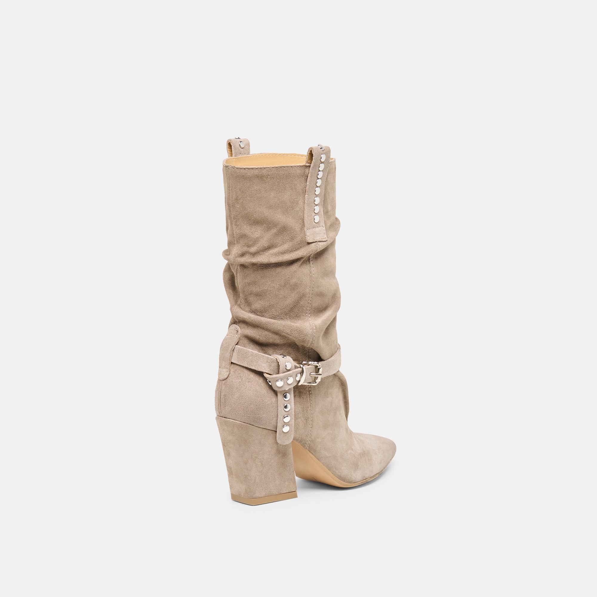 Morla Taupe Suede Boots / Dolce Vita