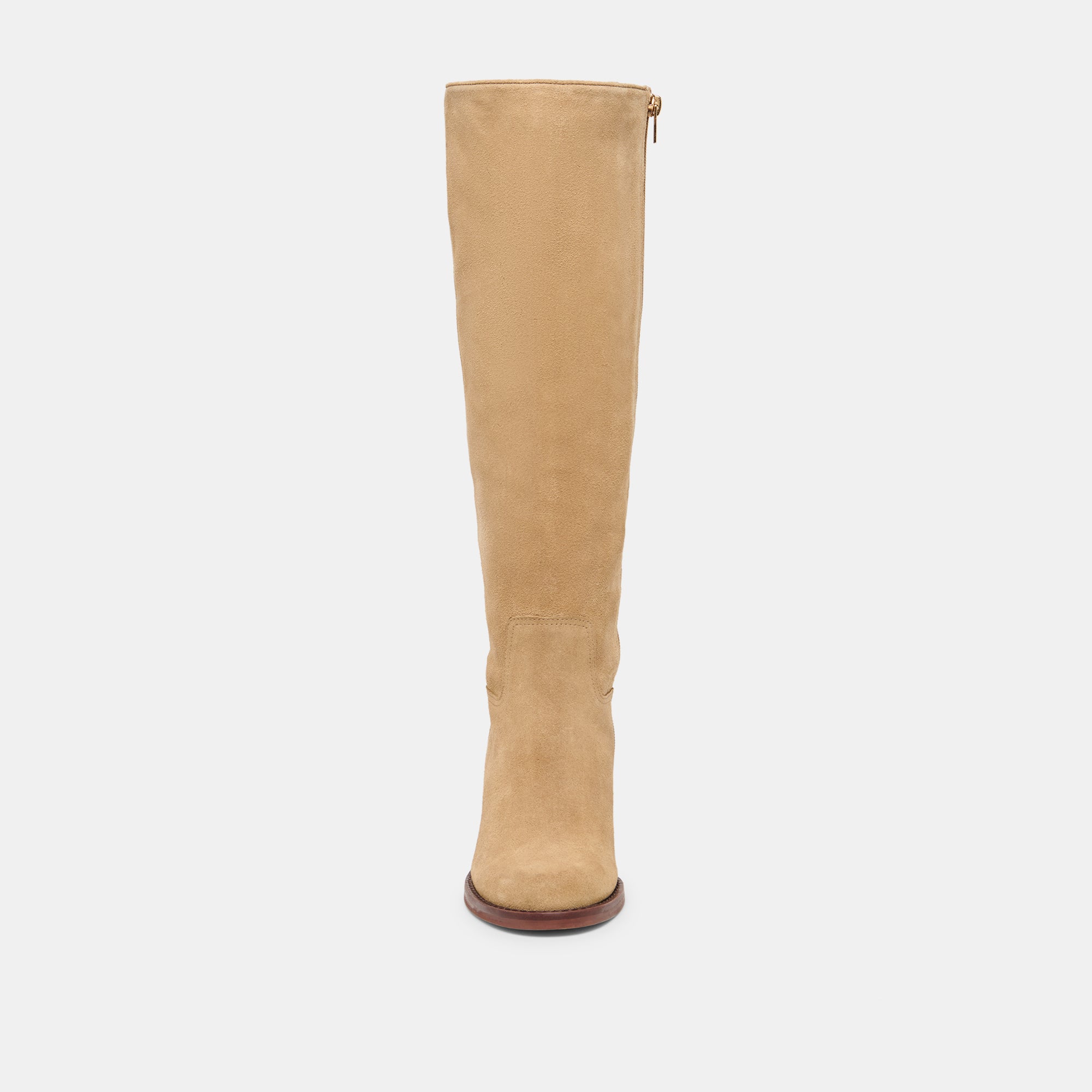 Lucyle Wide Calf Dk Taupe Suede Boots / Dolce Vita