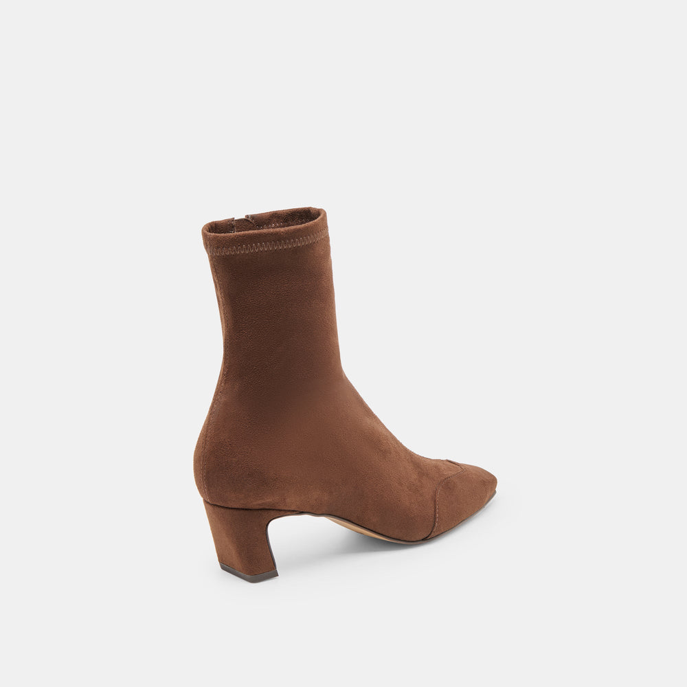 Anika Wide Dk Brown Stella Suede Boots / Dolce Vita