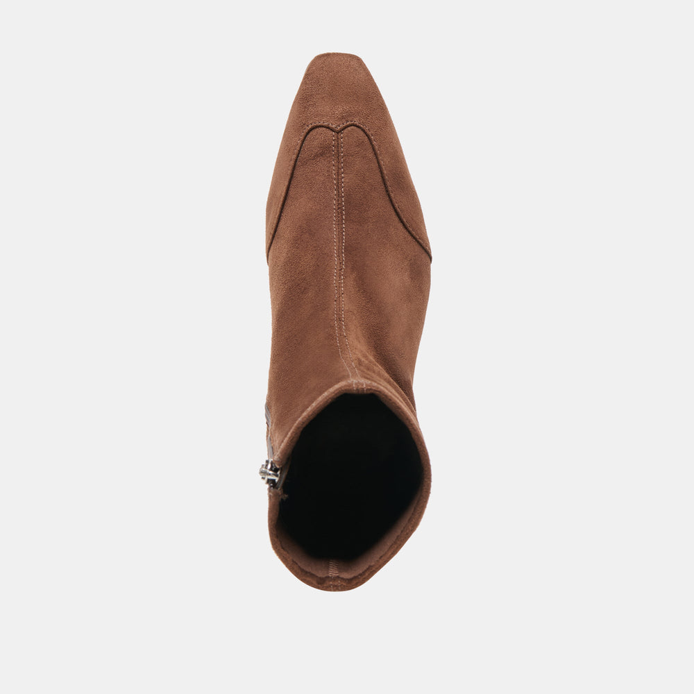 Anika Wide Dk Brown Stella Suede Boots / Dolce Vita