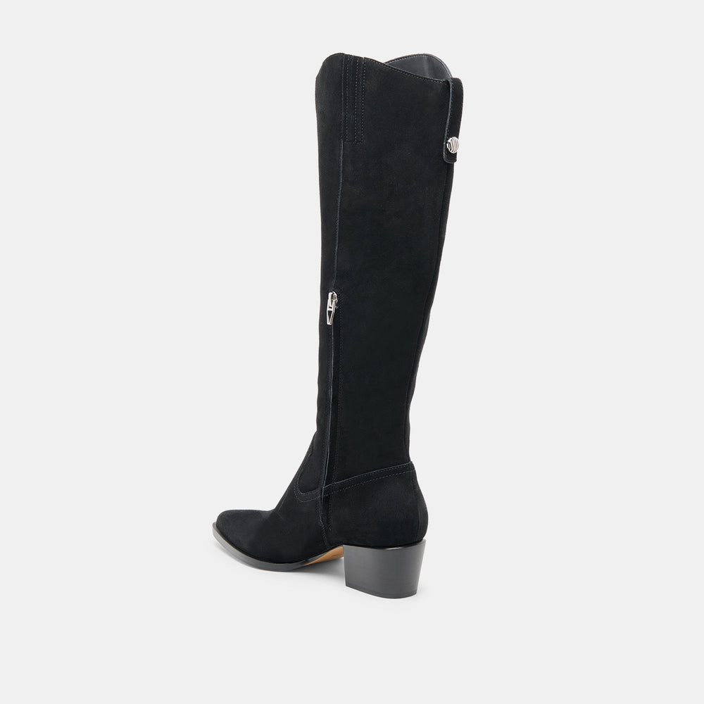 Virona H2O Waterproof Onyx Suede Boots / Dolce Vita