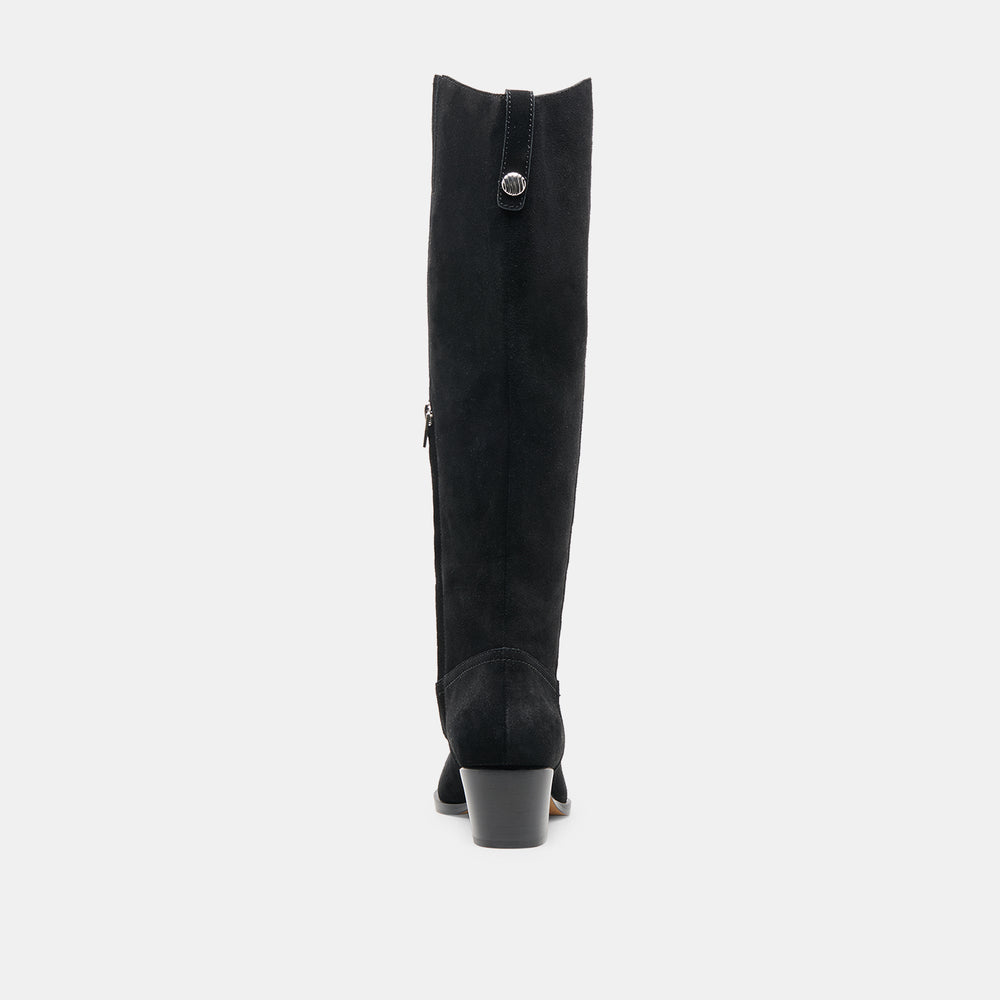 Virona H2O Waterproof Onyx Suede Boots / Dolce Vita