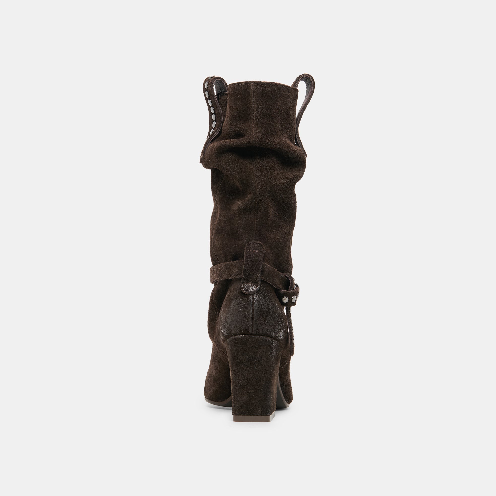 Morla Dk Brown Suede Boots / Dolce Vita