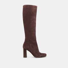 Hudsin Mahogany Suede Boots / Dolce Vita
