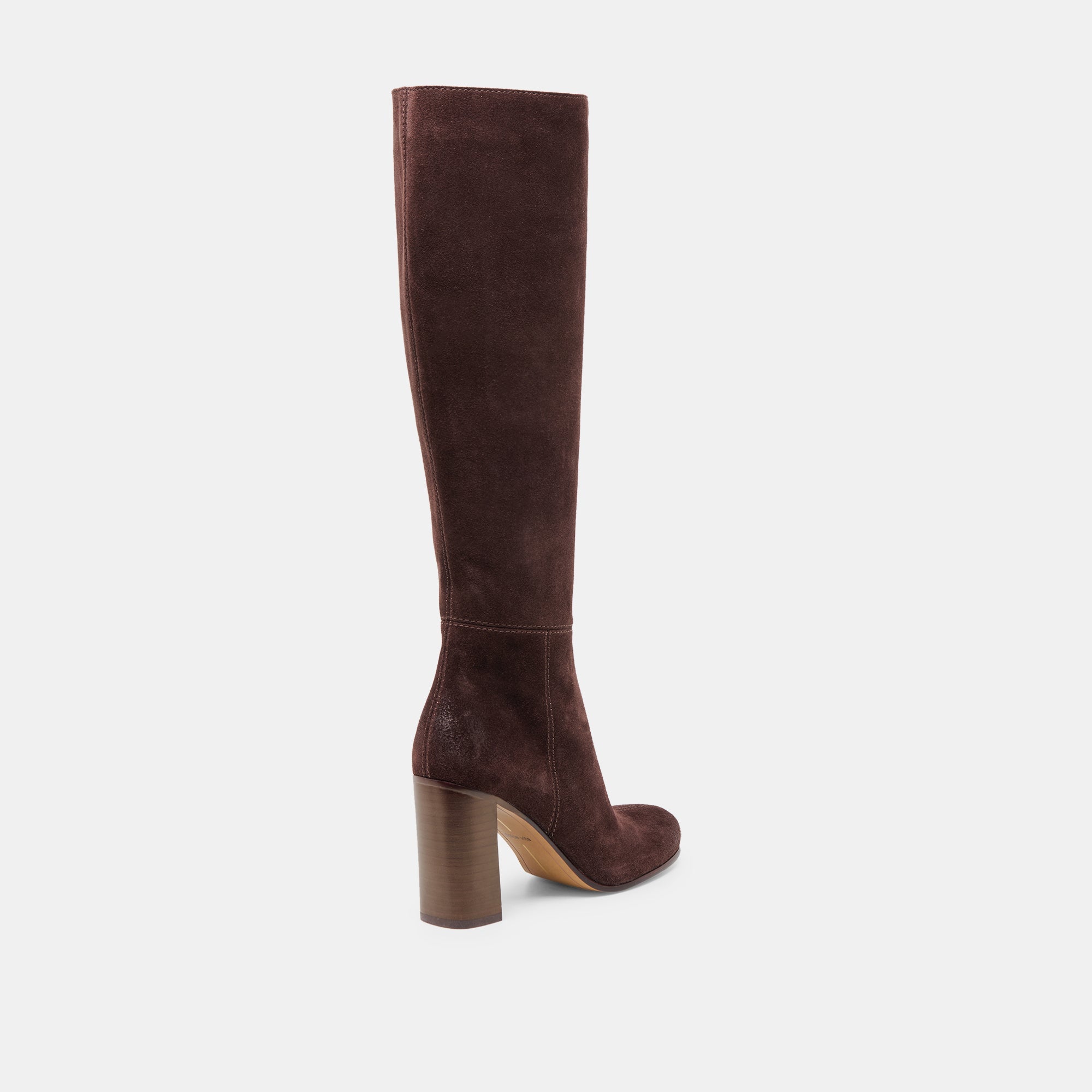Hudsin Mahogany Suede Boots / Dolce Vita