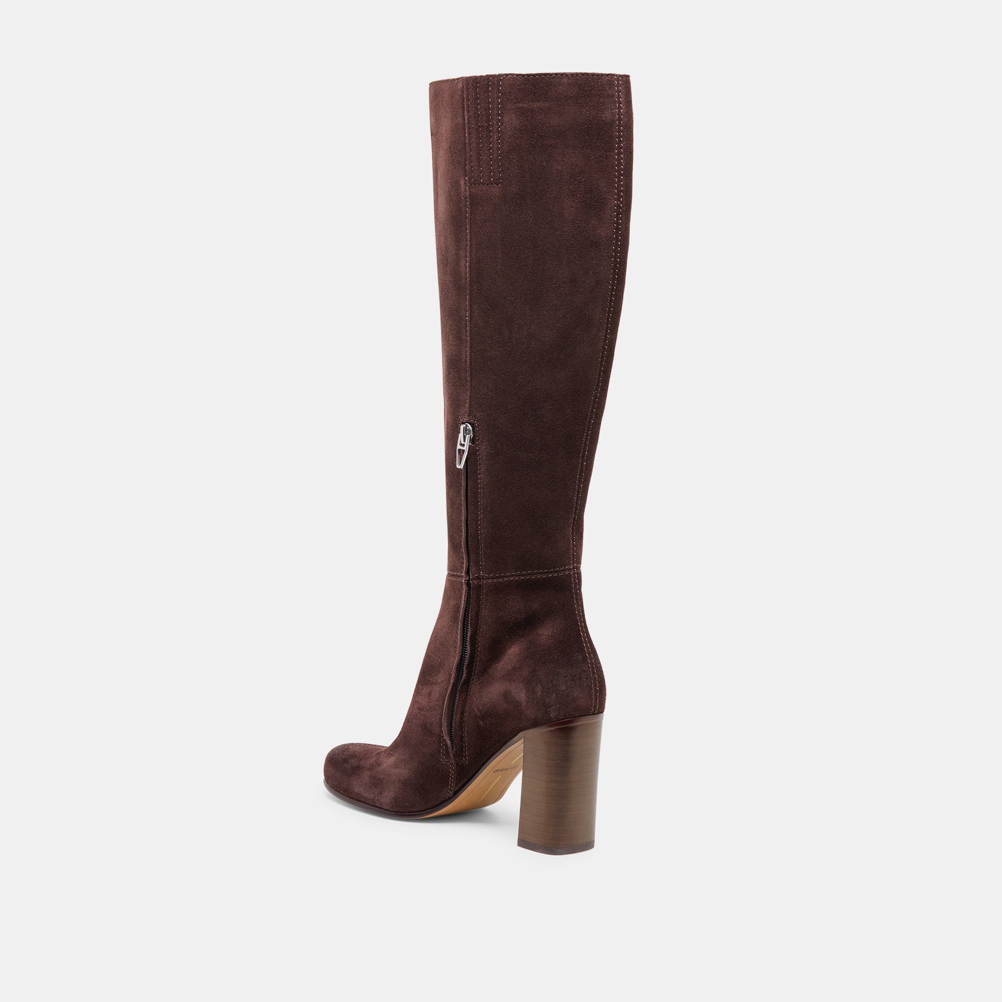 Hudsin Mahogany Suede Boots / Dolce Vita
