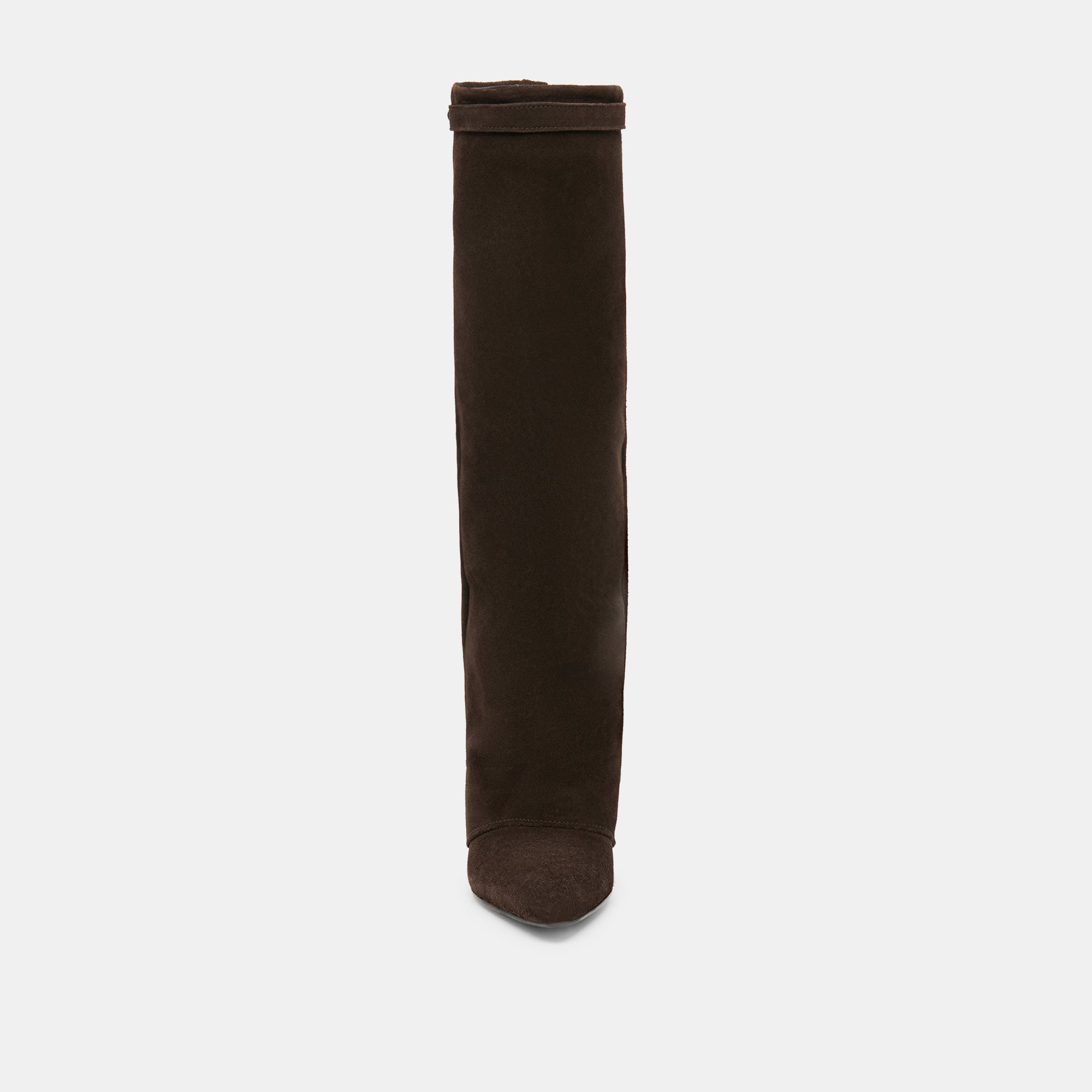 Aggy Dk Brown Suede Boots / Dolce Vita