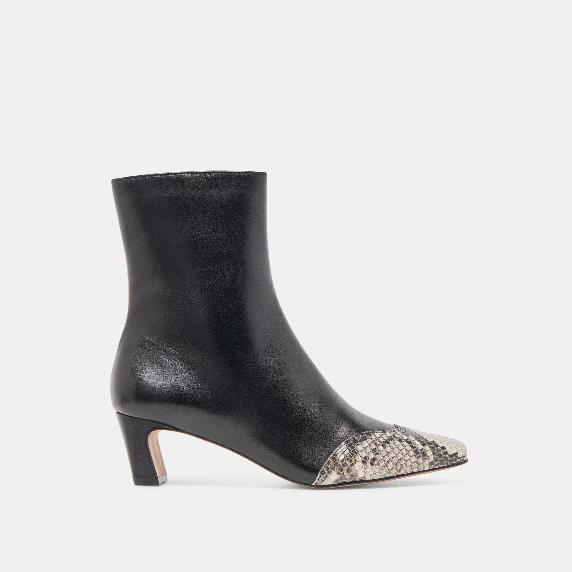 Anika Black Multi Leather Boots / Dolce Vita