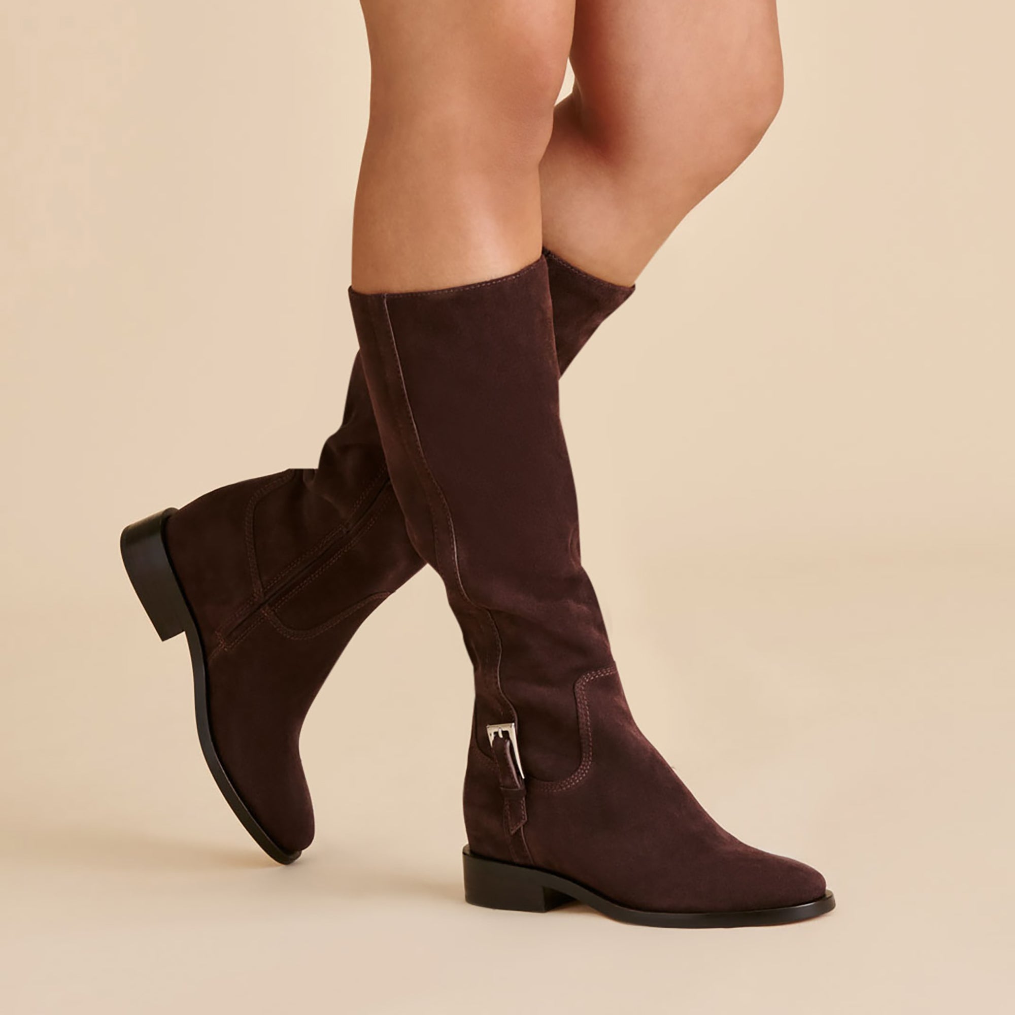 Kilian H2O Waterproof Mahogany Suede Boots / Dolce Vita