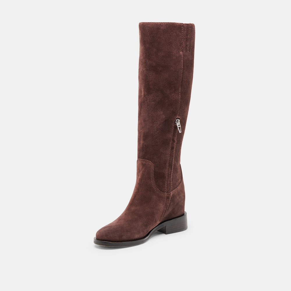 Kilian H2O Waterproof Mahogany Suede Boots / Dolce Vita